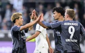 2100万超值！堂安律单场1传1造+7场4球4助，法尔范独造6球，6-4大胜门兴