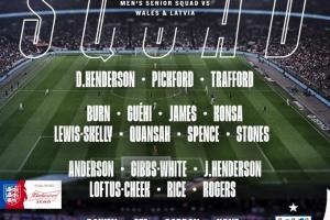 英格兰队大名单公布：凯恩领衔，拉什福德入选，贝林厄姆与格拉利什遗憾落选