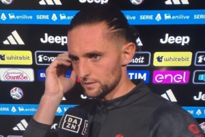 拉比奥特重返尤文图斯主场感到非常激动，他认为对AC米兰而言，这场比赛本该拿下的2分已经丢失。