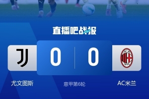 米兰在本赛季意甲前6轮比赛中已有4场零封对手，上一次实现这一成就还是在2006-07赛季。