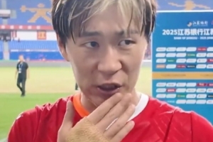 南通队球员尹韩龙：赛前深入研究淮安队，以必胜信念迎接挑战。