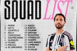 尤文客场挑战科莫大名单：弗拉霍维奇锋线坐镇，伊尔迪兹与戴维入选