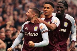 二三四名轮流领跑！维拉豪取五连胜状态火热，即将接连迎战曼城、利物浦与伯恩茅斯。