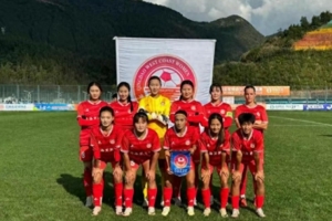 青岛西海岸女足女甲收官战告捷，最终荣膺联赛季军。