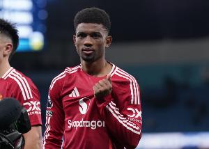 阿玛德：绝杀利物浦的瞬间令人疯狂，曼联首秀时曾有些紧张。