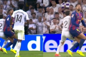 世体评国家德比：裁判尺度影响比赛，费兰遭限制卡瓦哈尔漏点球