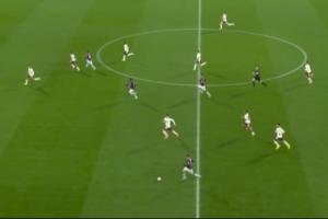 枪手在两球领先的情况下全员奋力回防，塔帅称赞10名球员冲刺了80米。