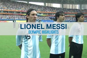 黄金一代！梅西08年奥运会个人集锦！个人能力要溢出了！