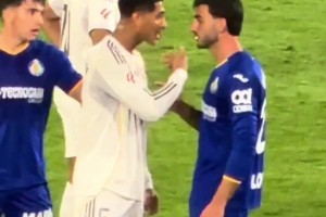 贝林在皇马最重要角色就是吵架员，一旁姆巴佩：不管我事啊