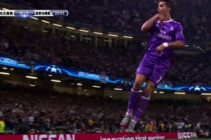 17年欧冠决赛C罗3场欧冠决赛破门！詹俊解说高呼：球王C罗！